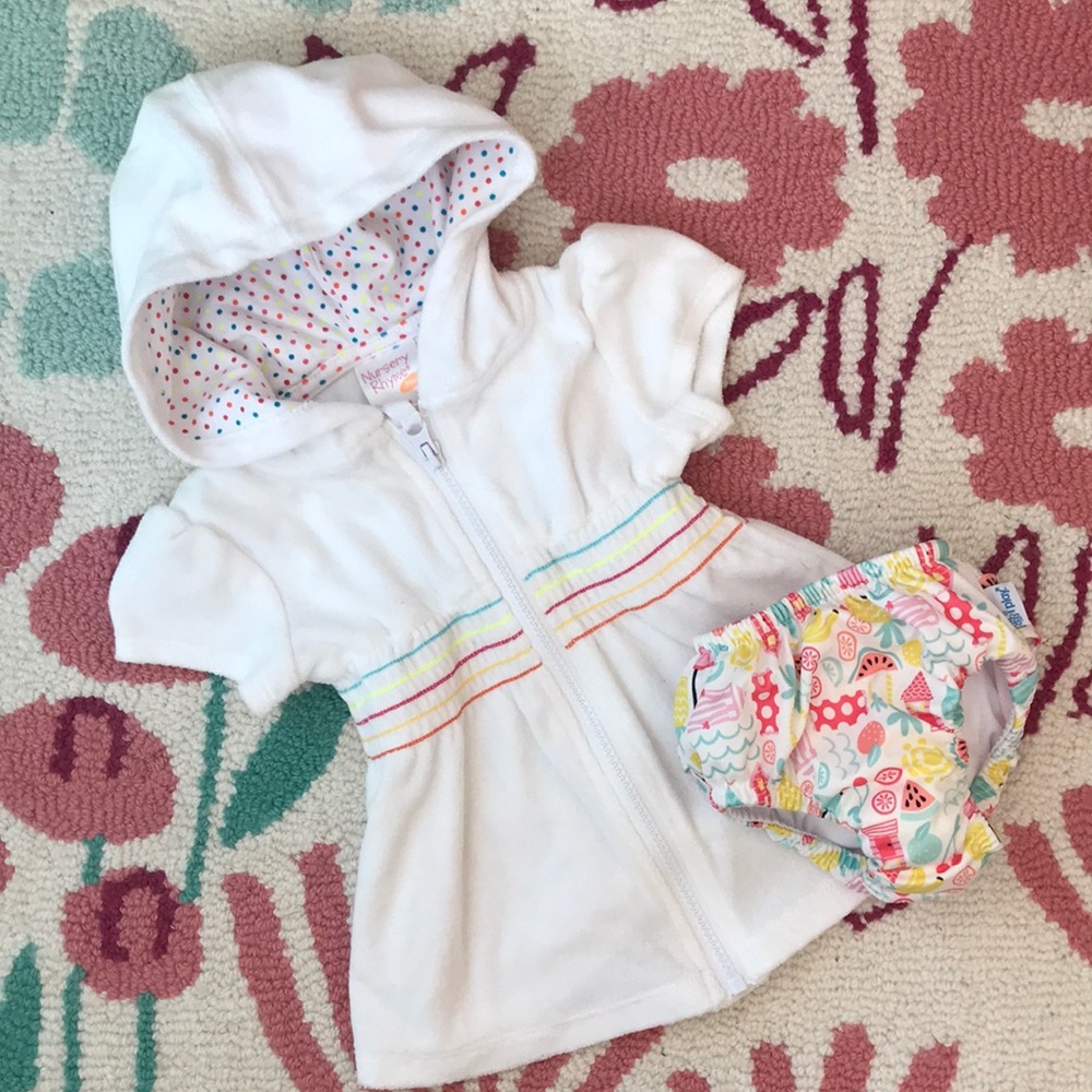Infant Girl’s Swim set
